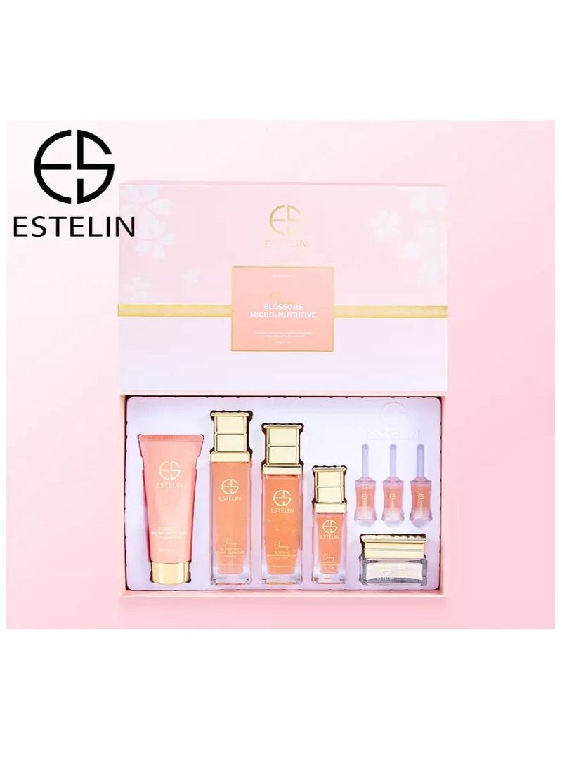 ESTELIN 9in1 Cherry Blossoms Micro-Nutritive Nourishing Skin Care Kit  - Image 1