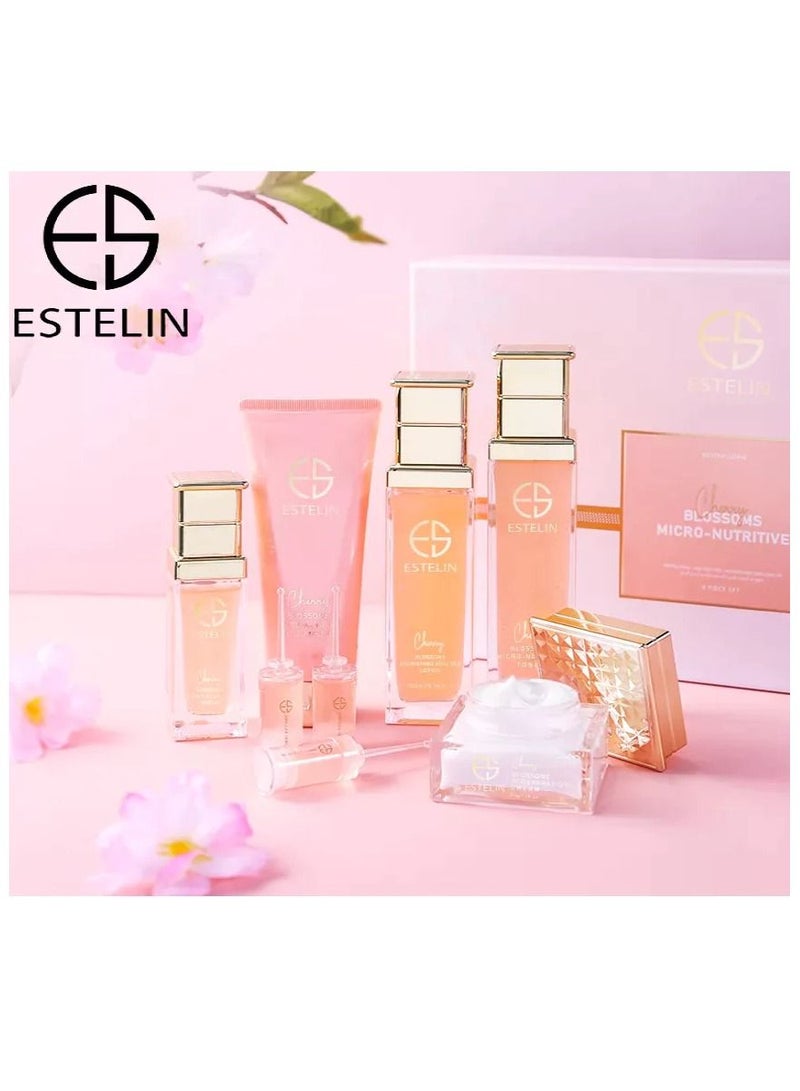 ESTELIN 9in1 Cherry Blossoms Micro-Nutritive Nourishing Skin Care Kit  - Image 2