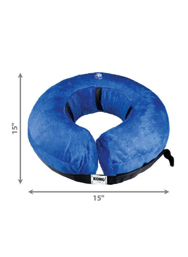 كونج KONG - طوق السحابة - طوق قابل للنفخ - للإصابات والطفح الجلدي والتعافي بعد الجراحة - للكلاب الكبيرة - Image 3