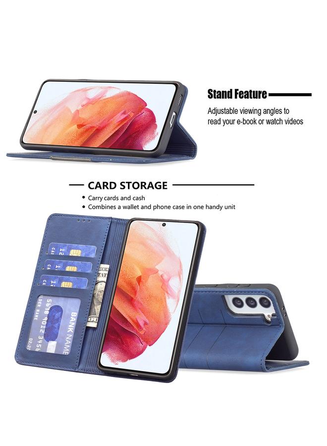 اس-توب جراب لهاتف Samsung Galaxy S21+ 5G جراب هاتف جلدي مغناطيسي - Image 4