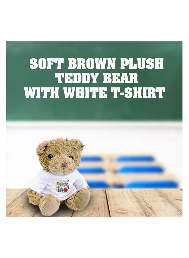 PRINTSHOP4ME Teacher’s Appreciation Pack of 4 Combo Gift Set – Travel Mug, Cosmetic Bag, Teddy Bear Combo Set – Teacher Thank You Gift – Gift for Teacher’s Day, Mentors, and Educators - Image 4