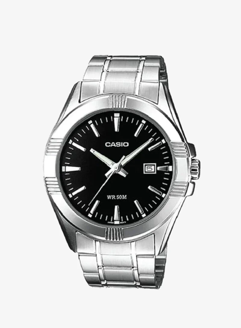 Casio Men's Stainless Steel Analog Watch MTP-1308D-1AVDF - 42 mm