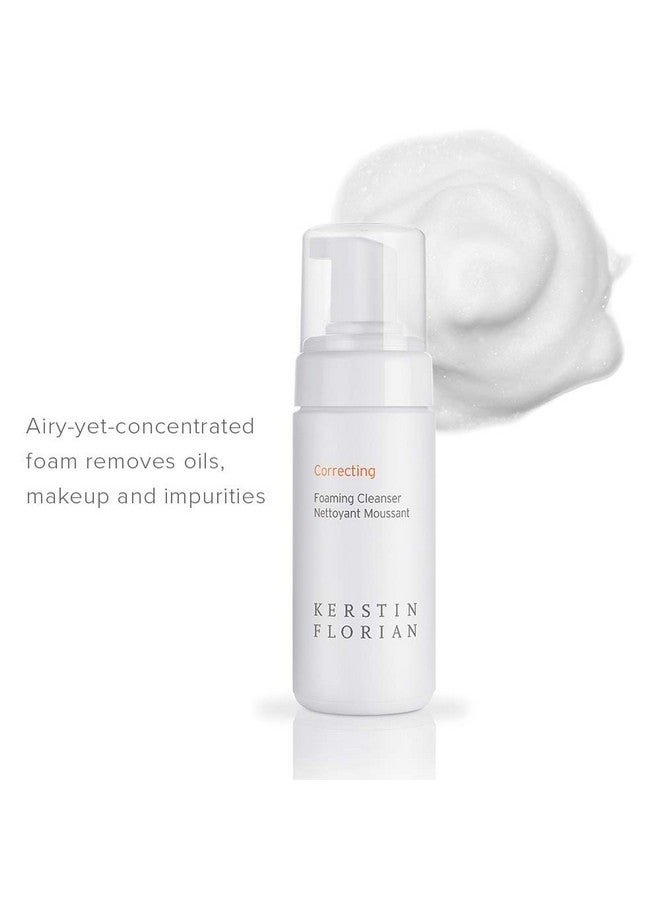 Kerstin Florian Correcting Foaming Cleanser, Salicylic Acid & BHA Deep Cleaning Face Wash (3.4 fl oz)