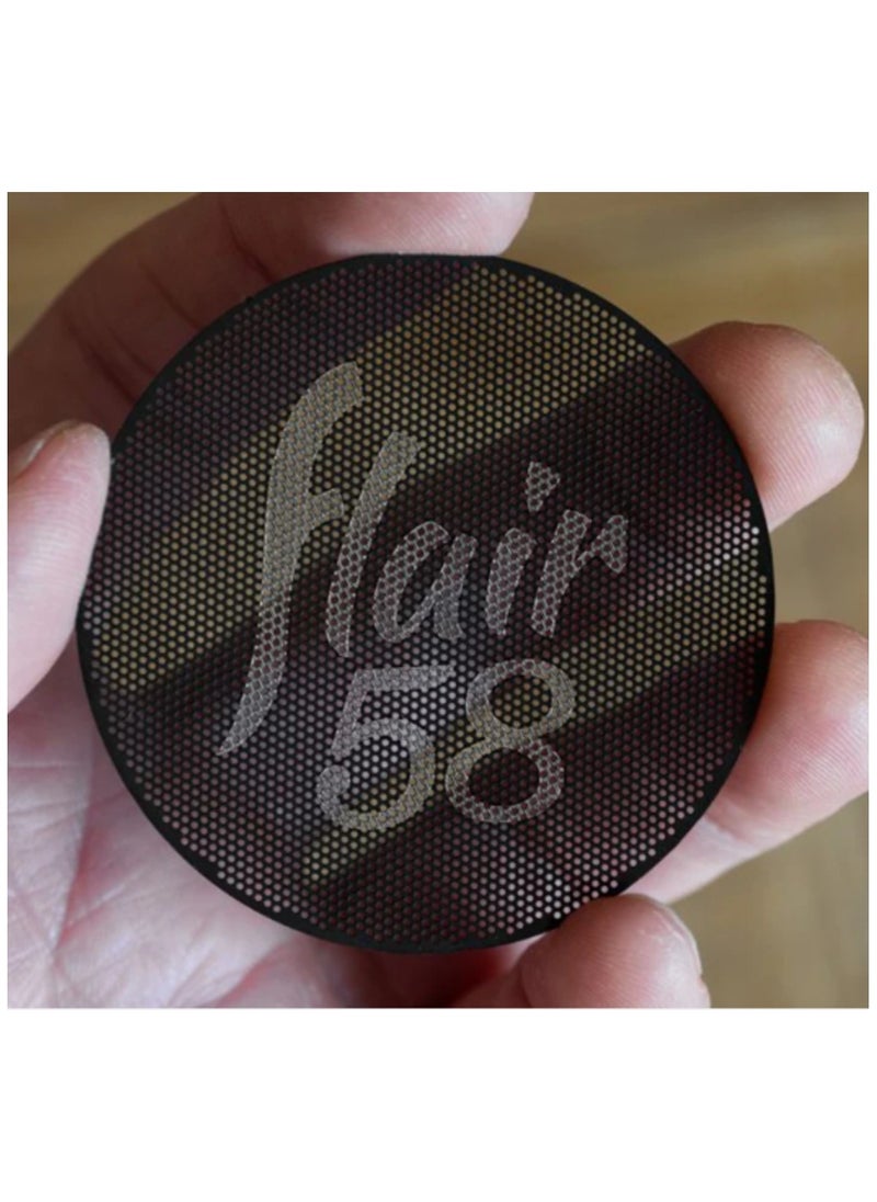 Flair Espresso - 58 Portafilter Dispersion Puck Screen, Mesh Filter to Even out Water Channeling, Made of Stainless Steel - Image 1