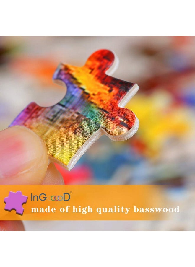 Ingooood - Jigsaw Puzzle 1000 Pieces- Must-Have Collections Series - Accompanied - Ig-0506- Entertainment Wooden Puzzles Toys  - Image 4