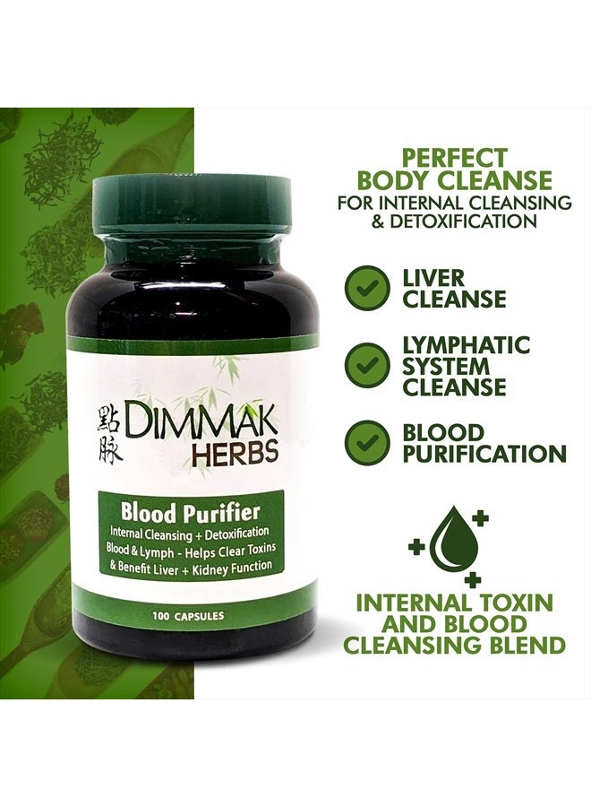 dimmak herbs Blood Purifier for Internal Cleansing & Detoxification + Benefits Liver and Kidney Function | Lab Tested Herbal Supplement - Image 2