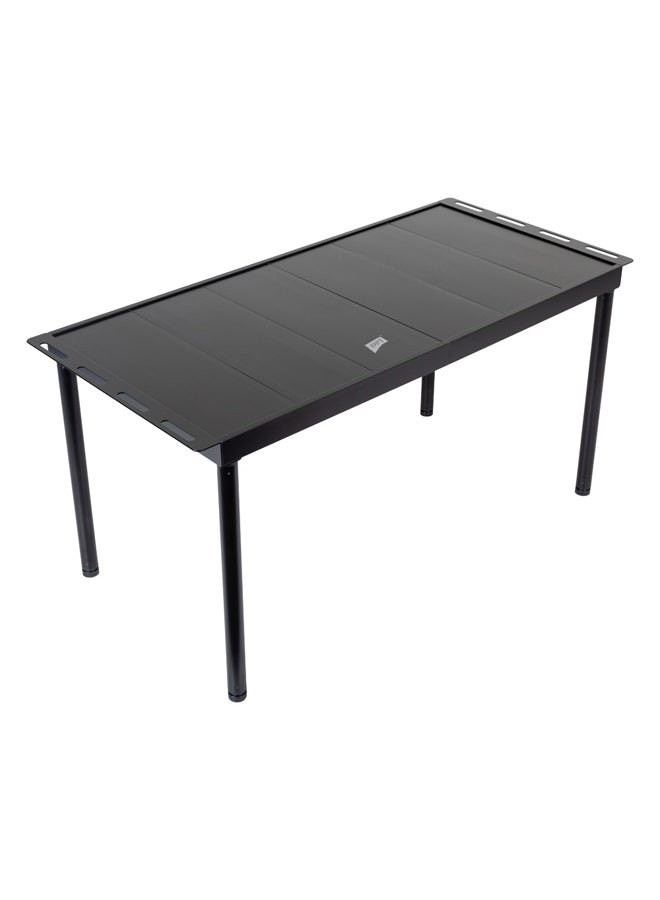 دي بي تي طاولة مطبخ مخيمات قابلة للطي طاولة للرحلات والحدائق المنزلية قابلة للطي اسود مقاس 82*38*40 سم - Image 1