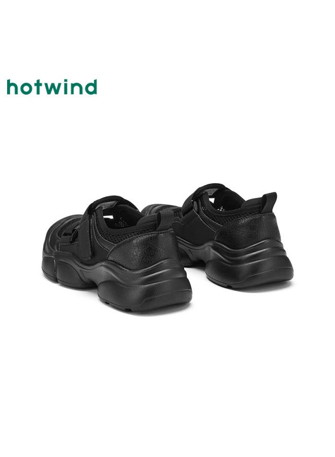 Hotwind Women's Mesh Hollow-out Sports Shoes Autumn New Casual Outdoor Sandals - Image 2