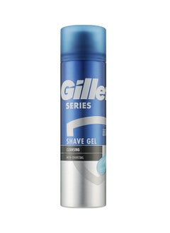 Gillette Gillette Series Shaving Gel Cleansing with Charcoal Sensitive Skin 200ml  - Image 1