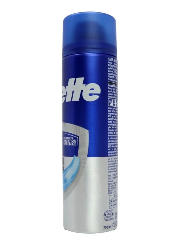 Gillette - Gillette Series Shaving Gel Cleansing with Charcoal Sensitive Skin 200ml - Image 1