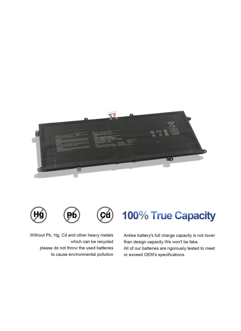 15.48V 67Wh/4-cells C41N1904 C41N1904-1 Laptop battery compatible for Asus Zenbook Flip 13 UX363EA UX363JA