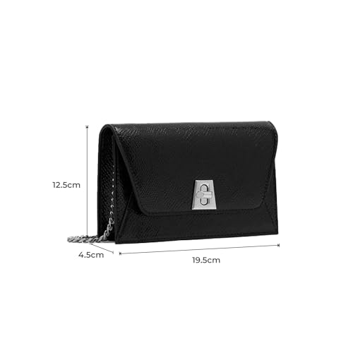 Miraggio Miley Textured Structured Crossbody Bag for Women - Image 3