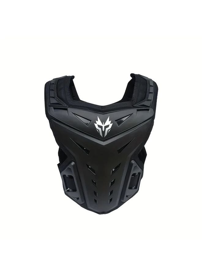 Yellow Motocross Body Armor EVA Motorcycle Vest Adjustable Straps Ventilation - Image 4
