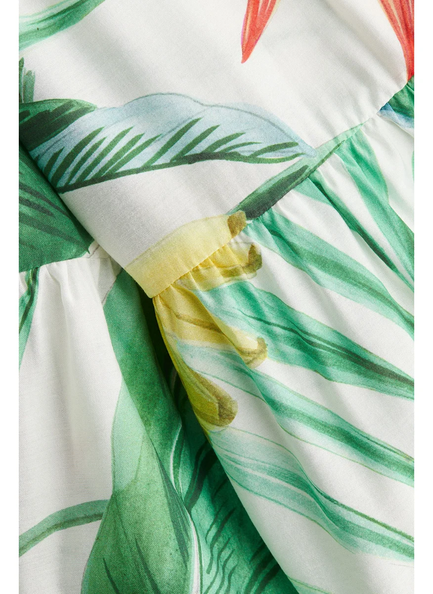 H&M Tiered Maxi Dress