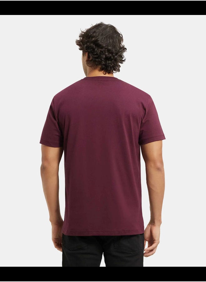 JOCKEY - Jockey 2714 Men's Super Combed Cotton Rich Solid Round Neck Half Sleeve T-Shirt - Image 1