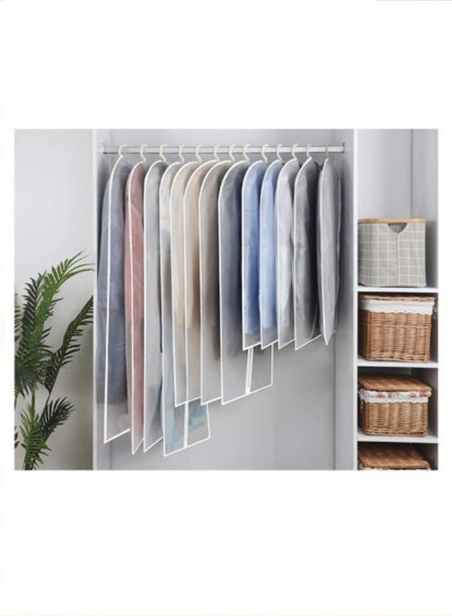 MIXDE 6-Piece Breathable Garment Clothes Storage and Long Dress Bag Moth with Full Zipper 60 Inch  - Image 4