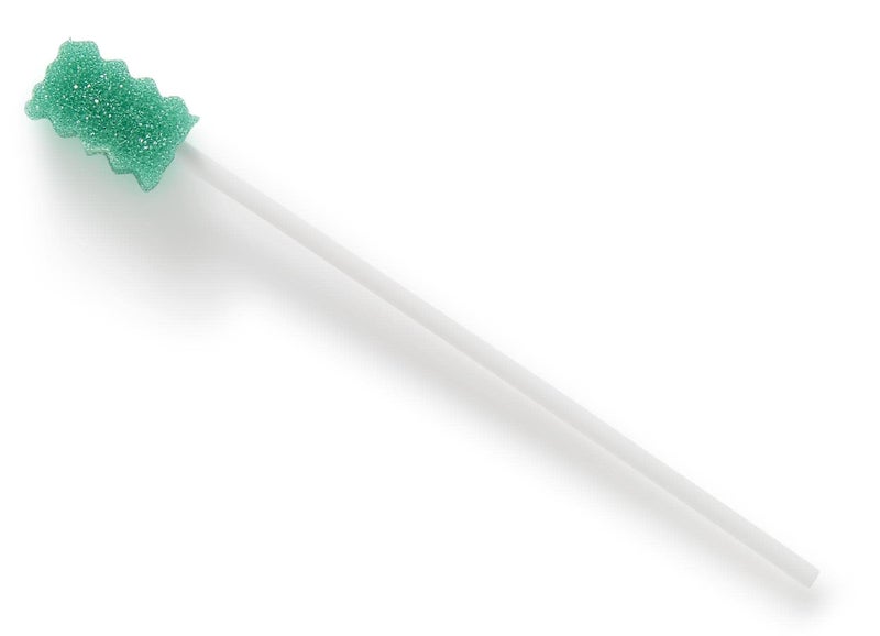 Medline Dentips Disposable Oral Swabsticks, Adult Mint Dentifrice-Treated, Green, 250 Count - Image 5