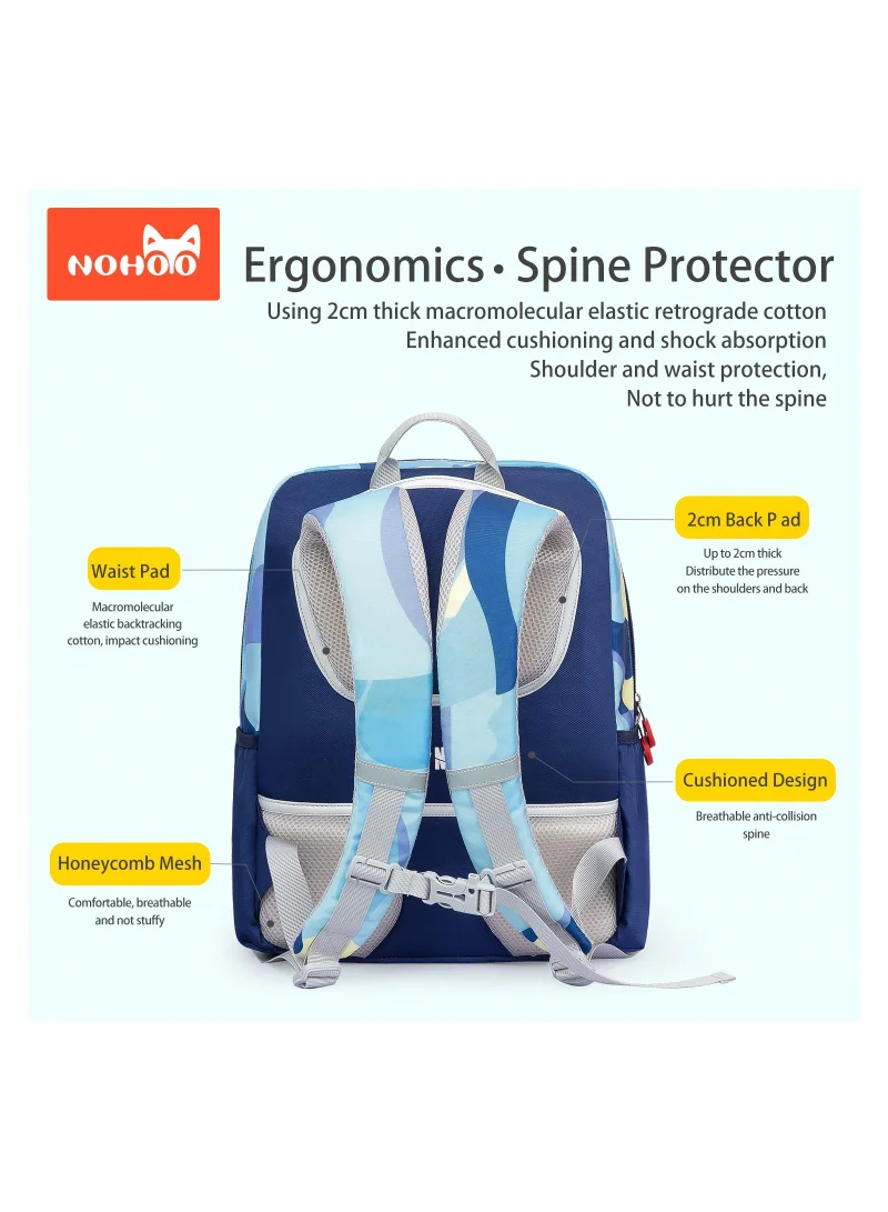 نوهو Nohoo School Bag Symphony - Blue