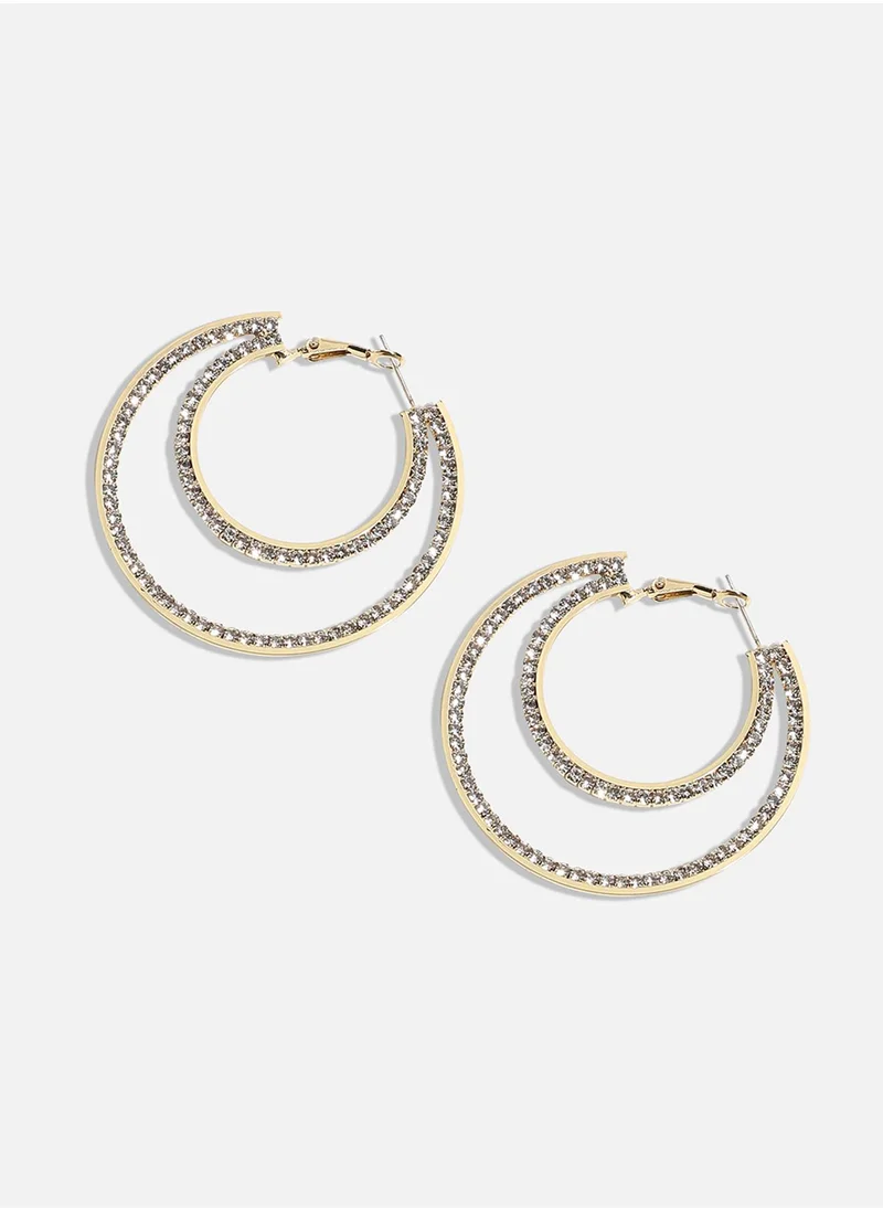 SOHI Western Hoop Earrings