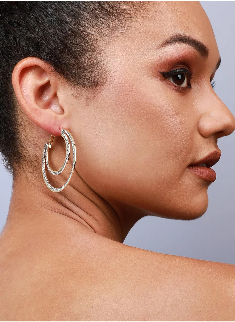 SOHI Western Hoop Earrings