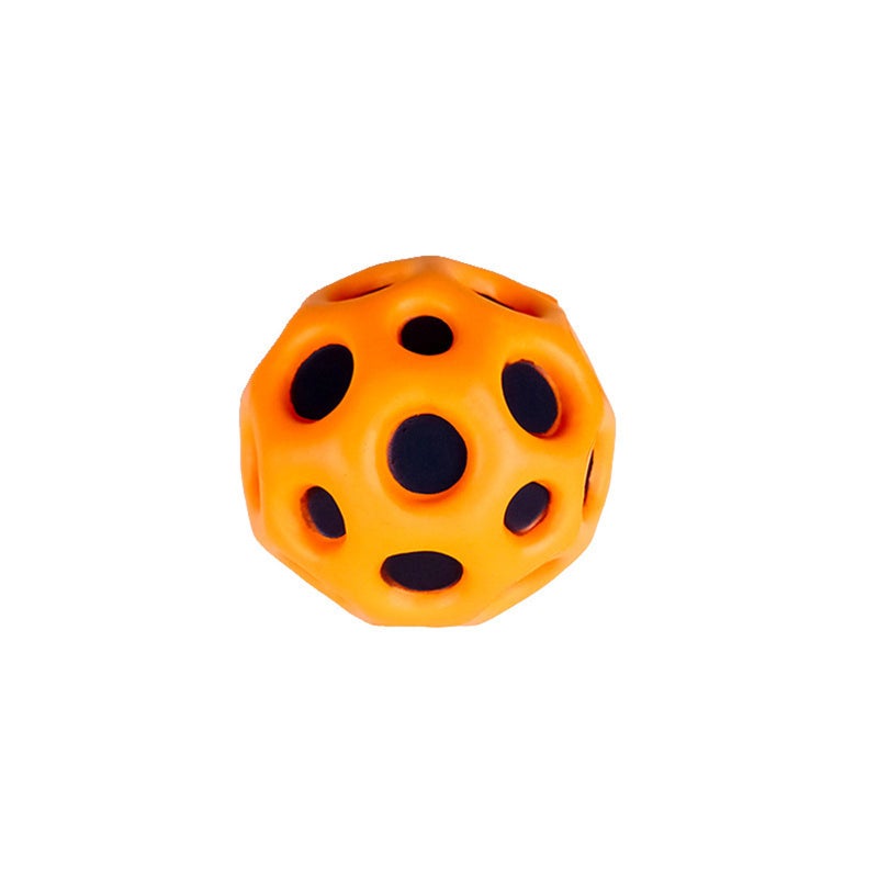 Space Ball High Ball Hole Ball Pu Foam Ball Porous Ball Parent-Child Interactive Toy Ball Sports Fitness Ball - Image 1