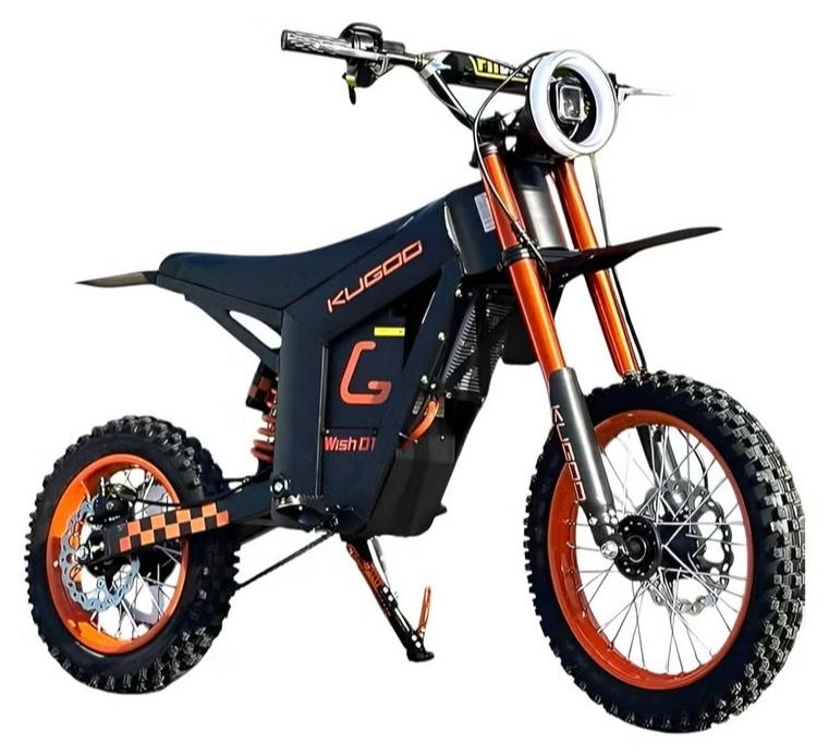 كي يو جي أو أو دراجة كهربائية Wish 01، محرك 1500 وات بدون فرشاة، 48 فولت 21 أمبير، مع فرامل هيدروليكية، الحمولة القصوى 120 كجم، سرعة 20-35-50 كم - Image 1