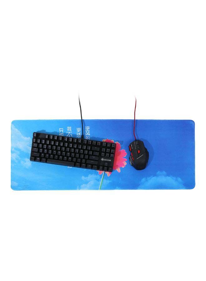 نيبمينينت لوحة ماوس مزينة بطبعة ومضادة للانزلاق أزرق/أحمر - Image 2