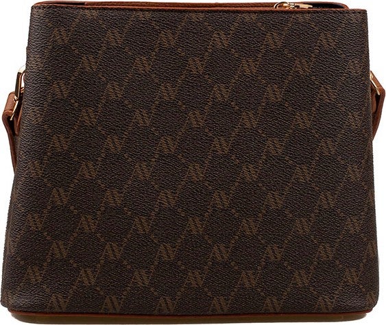 Armine Women's Brown Logo Casual Women's Handbag 361 - Image 4