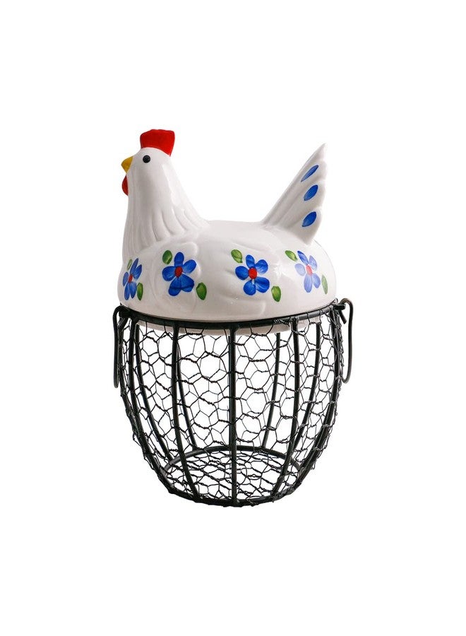 oskas Farmhouse Style Egg Storage Basket/Decorative Kitchen Storage Baskets - Image 1