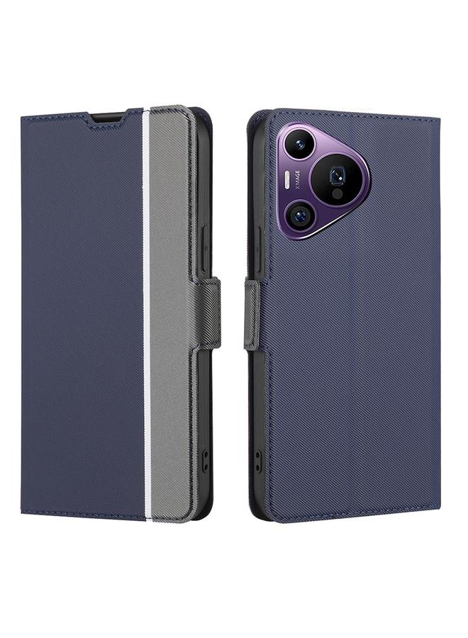 اس-توب جراب لهاتف Huawei Pura 70 Pro / 70 Pro+ 5G جراب هاتف جلدي بملمس قطني وأزرار جانبية - Image 1