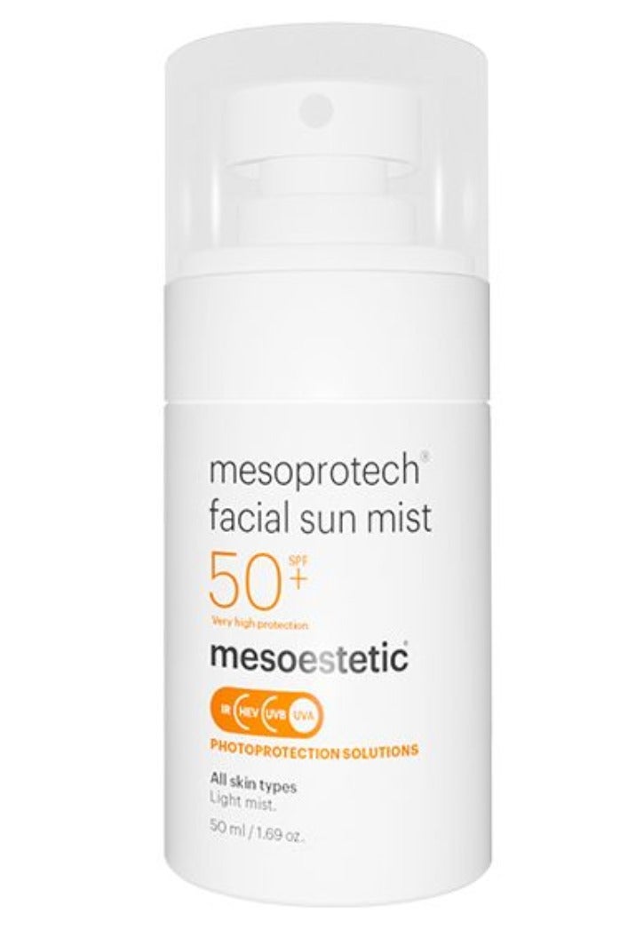 Mesoestetic Mesoprotech Facial Sun Mist SPF50+ 50ml - Image 1