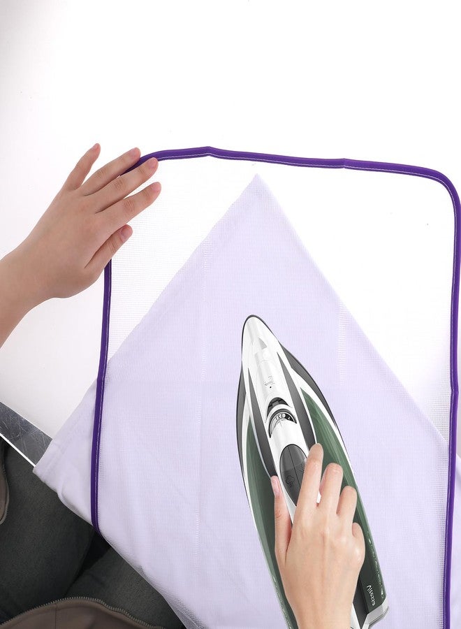 Styquenzer 2 Pack Ironing Scorch Mesh Cloth Protective, Cloth Scorch-Saving Ironing Protector Insulation Pad, Ironing Cloth to Protect Clothes, Ironing Pad for Sewing and Ironing Fabric Protector Tool - Image 5