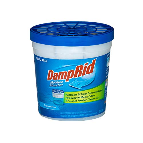 DampRid Refillable Moisture Absorber, 10.5 oz. Cups, 4 Pack, Fragrance Free, Traps Moisture for Fresher, Cleaner Air, No Electricity Required, Lasts Up To 60 Days - Image 2