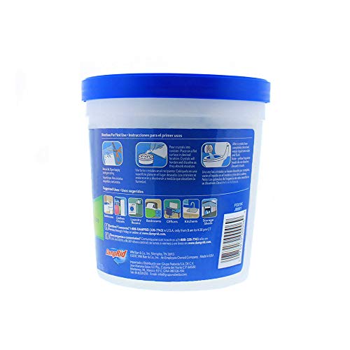 DampRid Refillable Moisture Absorber, 10.5 oz. Cups, 4 Pack, Fragrance Free, Traps Moisture for Fresher, Cleaner Air, No Electricity Required, Lasts Up To 60 Days - Image 3