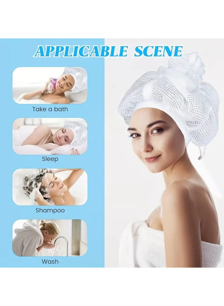 Goolsky Adjustable Mesh Hair Dryer Cap with Drawstring, Suitable for Normal Hair Texture - Tool & Accessories  - Image 1
