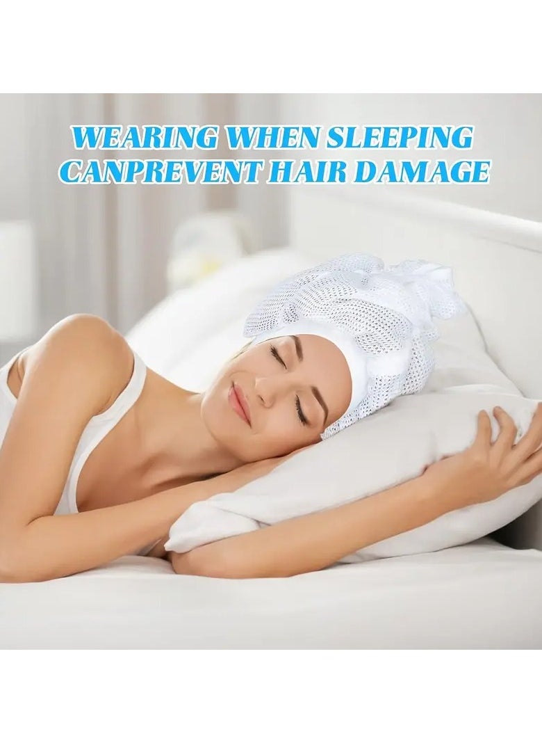 Goolsky Adjustable Mesh Hair Dryer Cap with Drawstring, Suitable for Normal Hair Texture - Tool & Accessories  - Image 5