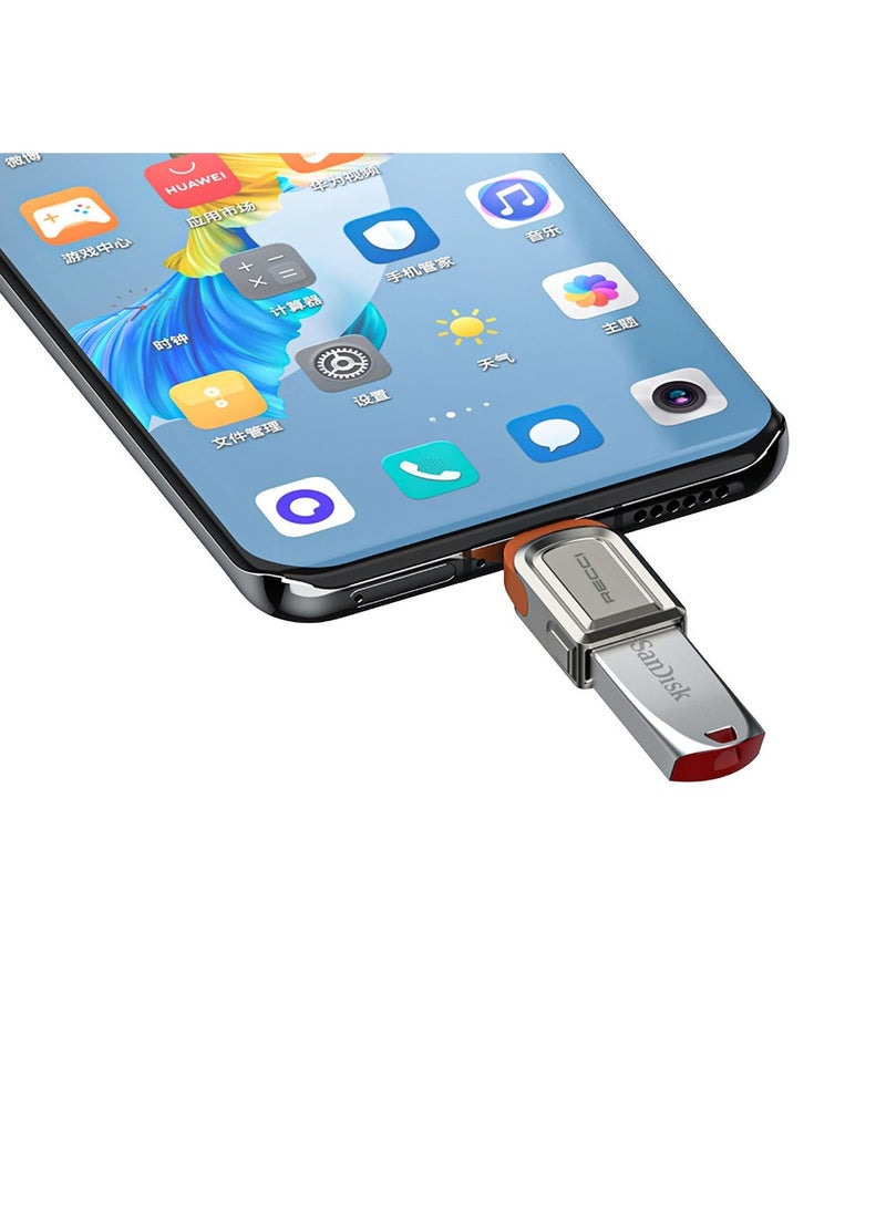 Recci RDS-A16C Ultra Fast Data Transfer Adapter USB 3.0 to Type-C OTG