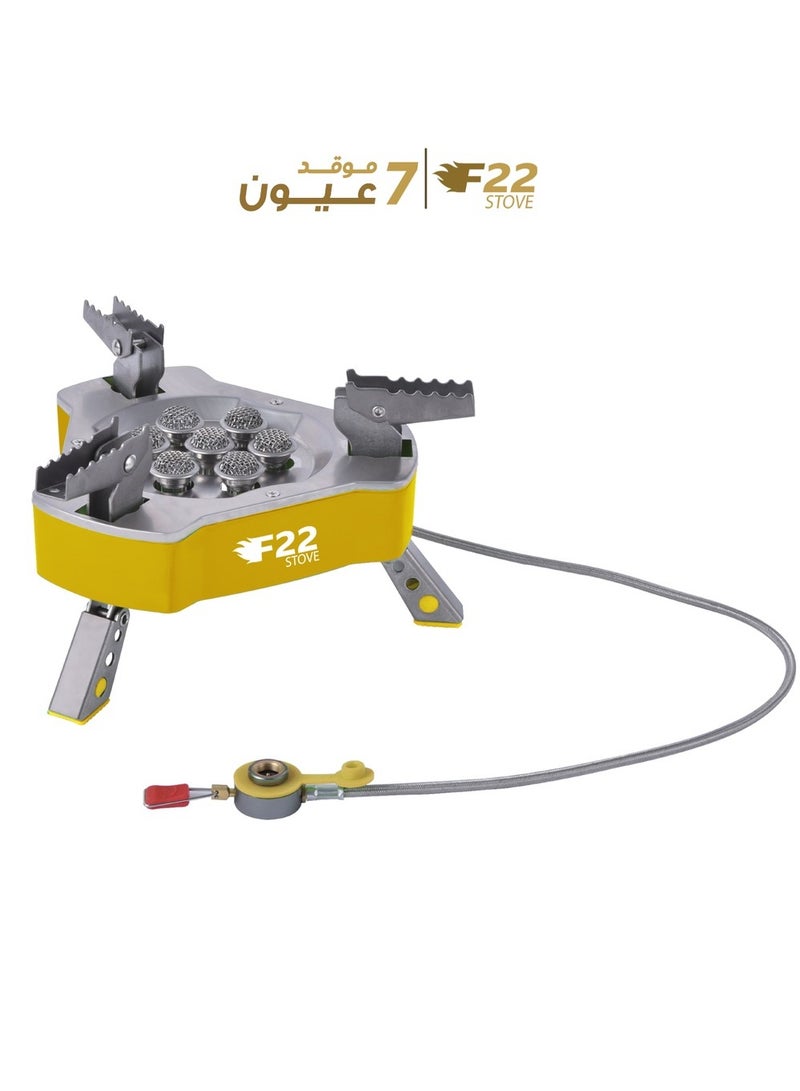 Alhor Camping & Hunting Tools F22 DESERT 7 HEAD BURNERS - Image 1