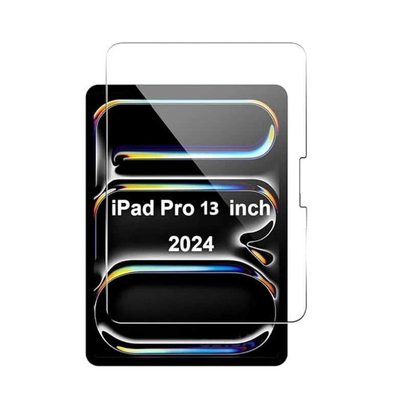 SPCORE Premium Tempered Glass Screen Protector for iPad Pro 13 inch (M4 2024) [Anti-Scratch] & [9H Surface Hardness] - Pack of 1 - Image 1
