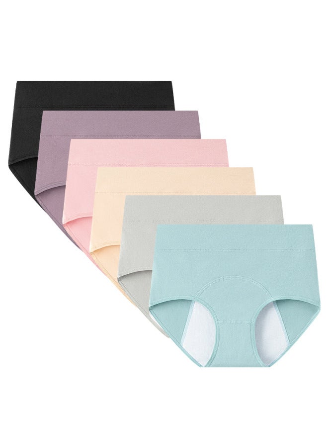 High Waist Cotton Physiological Underwear Ladies Menstrual Underwear Plus And Minus Size Leak-proof Physiological Pants