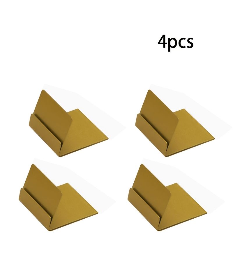 Set Of 4 Desk Number Stands For Business Cards Price Tags Photos Weddings Anniversaries Parties Offices Restaurants - Image 1