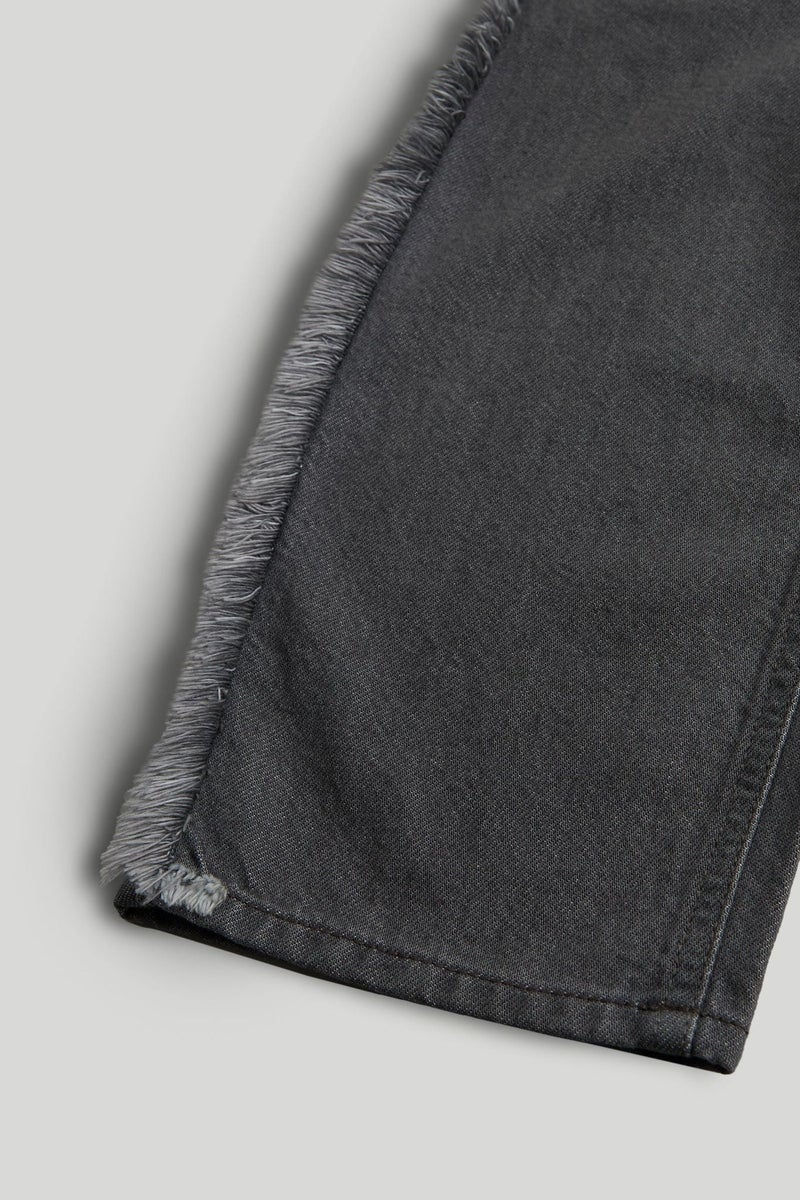 mothercare Grey Barrel-Leg Denim Jeans - Image 3