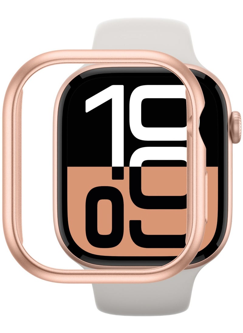 AMAZINGthing Minimal designed for Apple Watch Series 10 46mm Case Cover - Desert Titanium  - Image 3