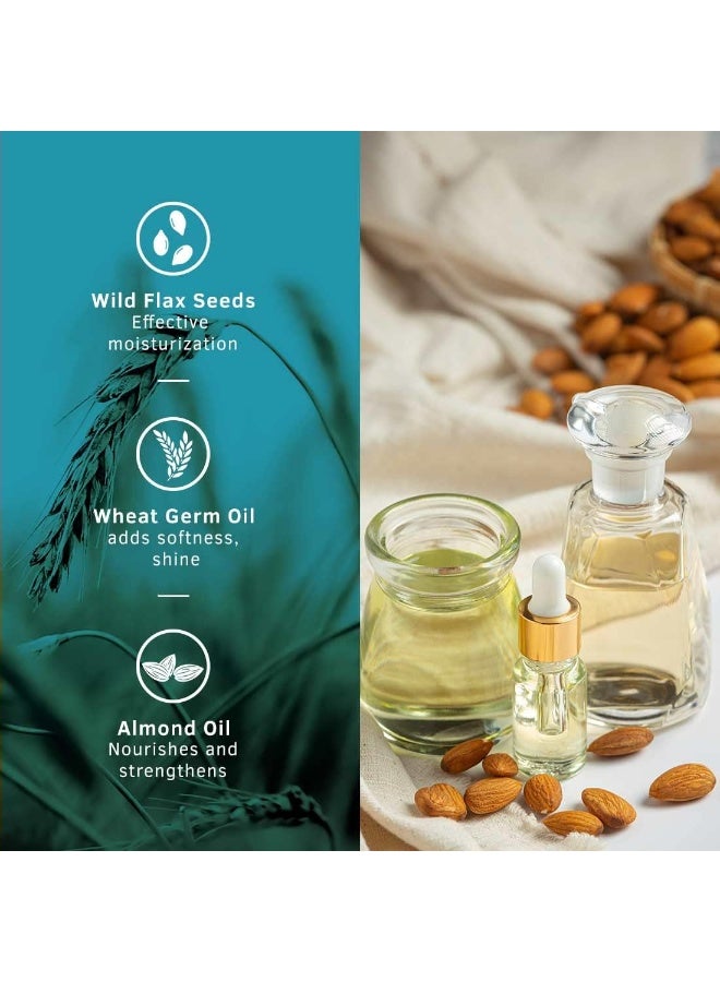 USTRAA Hair Cream for Men | Daily Use Styling & Nourishment Cream with Light Hold | Wheat Germ Oil, Wild Flax Seed & Almond Oil | Moisturises, Non-Sticky, Paraben & Sulphate Free – 100g - Image 4