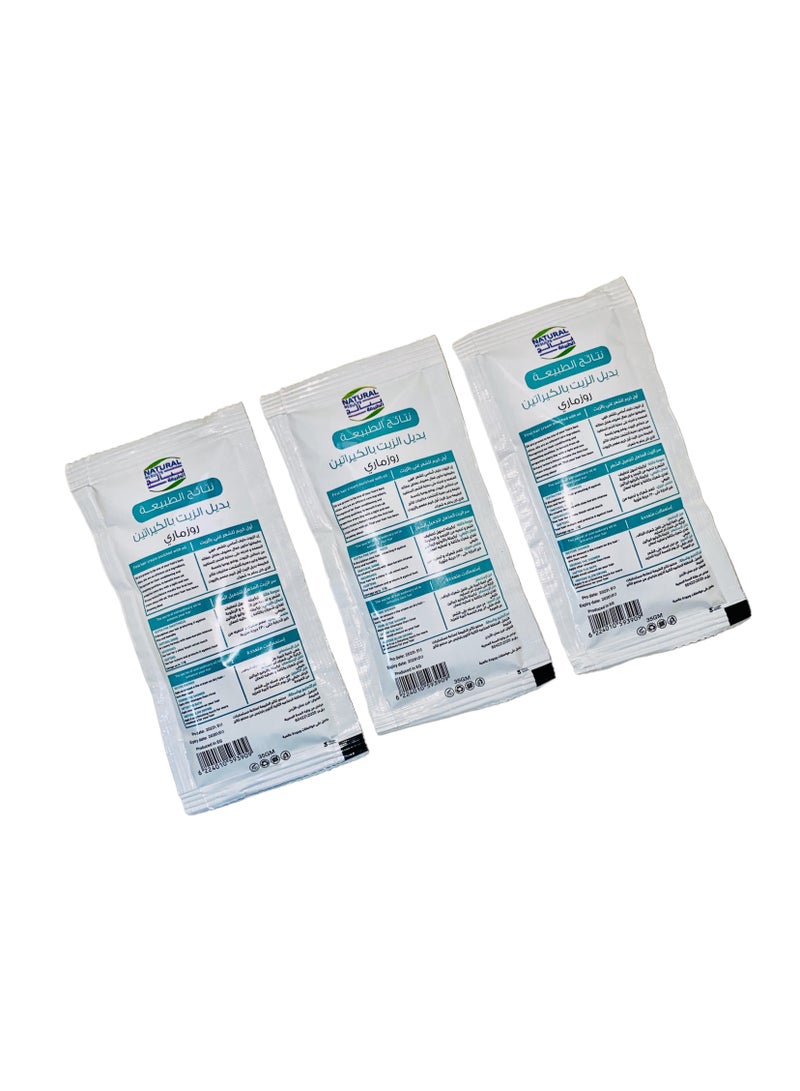 Generic Keratin oil replacement, natural results, 3 bags, bag size 35 grams  - Image 3