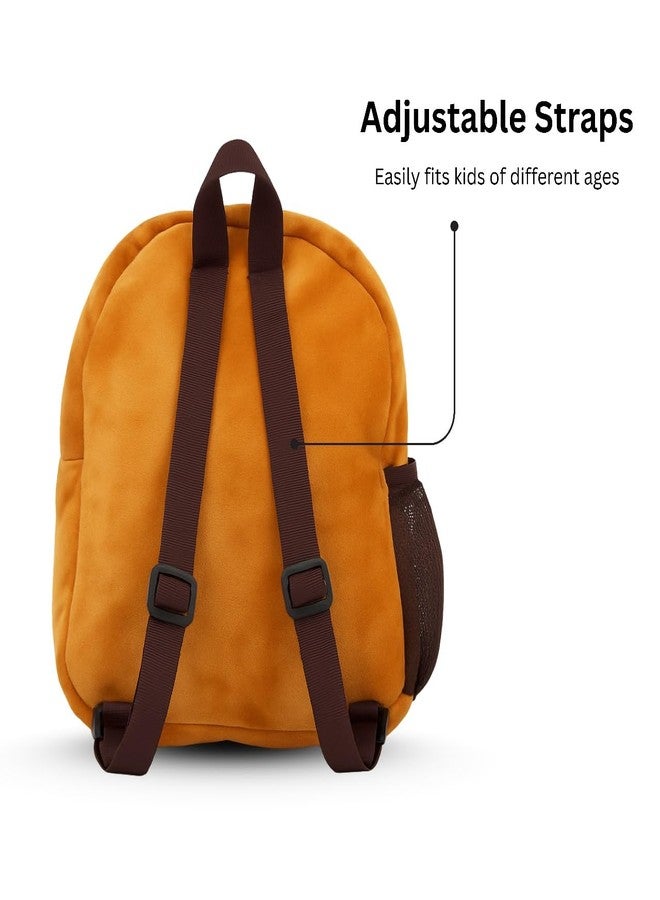 GT Gungun Toys Kids Lion Plush Backpack - Soft Stuffed Animal Backpack with Lion Toy, Adorable Tiger Backpack for Toddlers, Preschool Boys & Girls, Gift for Birthdays, Christmas, Baby Showers - Image 4