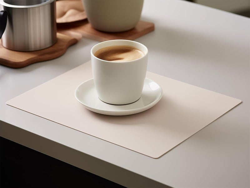 PUSCRIENO Silicone Placemats, Food-Grade Non-Slip Waterproof, Dining, Countertop Protector, Kitchen Counter Mat, Heat Resistant, Baking mat Dishwasher Safe - Image 2