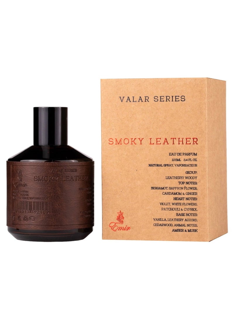 Emir Smoky Leather Edp - 100ml Valar Series - Image 1