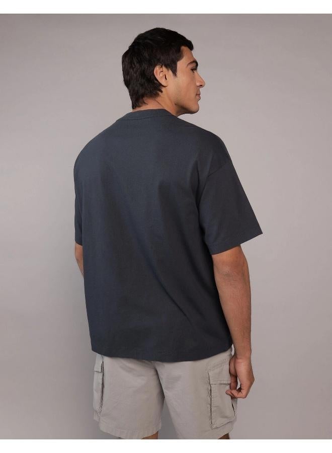 American Eagle AE Oversized Crewneck T-Shirt - Image 4