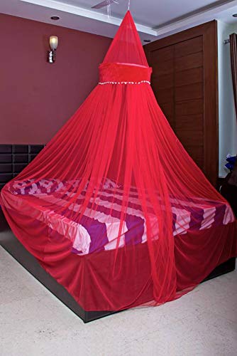 Creative Textiles Combo of Polyester Adults Peacefull Sleep Mosquito Net (Multicolor) - Image 2